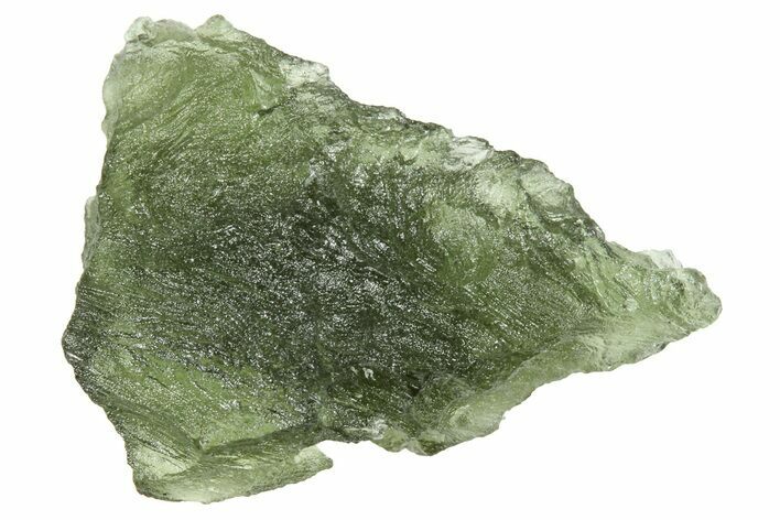 Green Moldavite Tektite ( g) - Czech Republic #368990